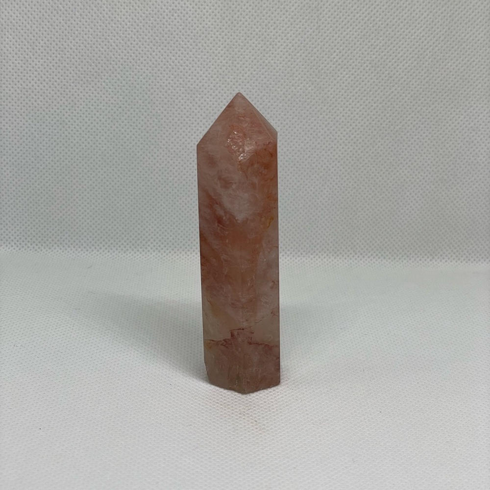 Fire Quartz Crystal Tower - Picture 4 of 4